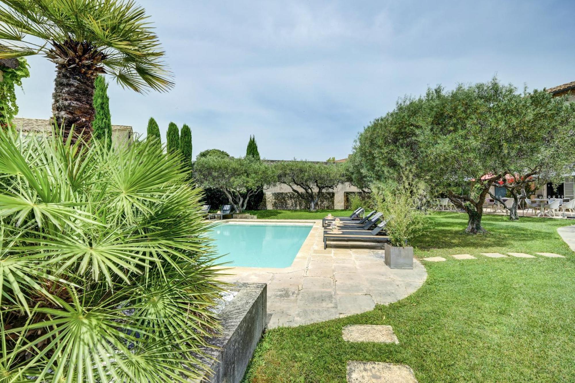 Hotel La Belle Vie Saint-Hilaire-dʼOzilhan Exteriér fotografie