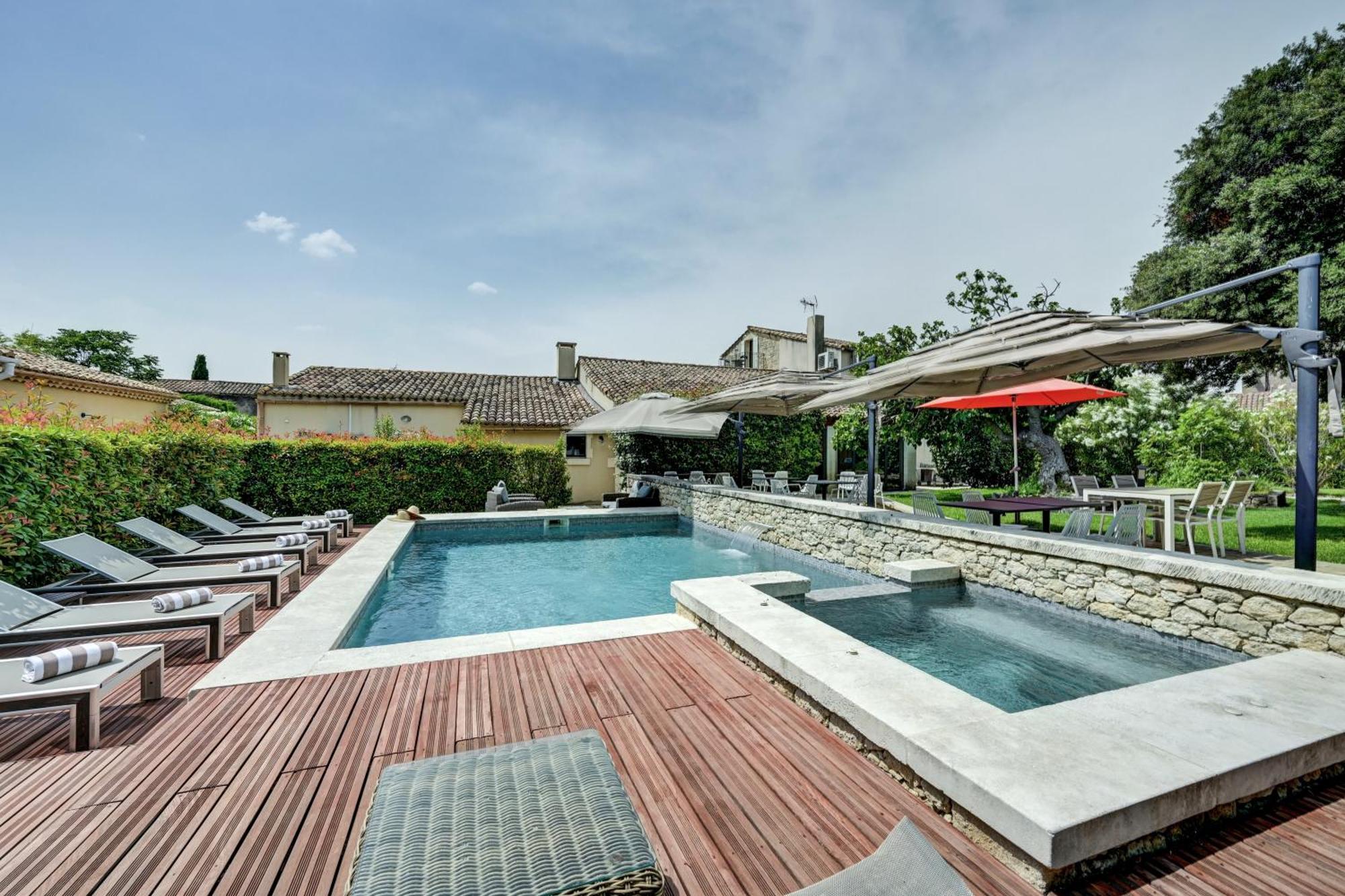 Hotel La Belle Vie Saint-Hilaire-dʼOzilhan Exteriér fotografie