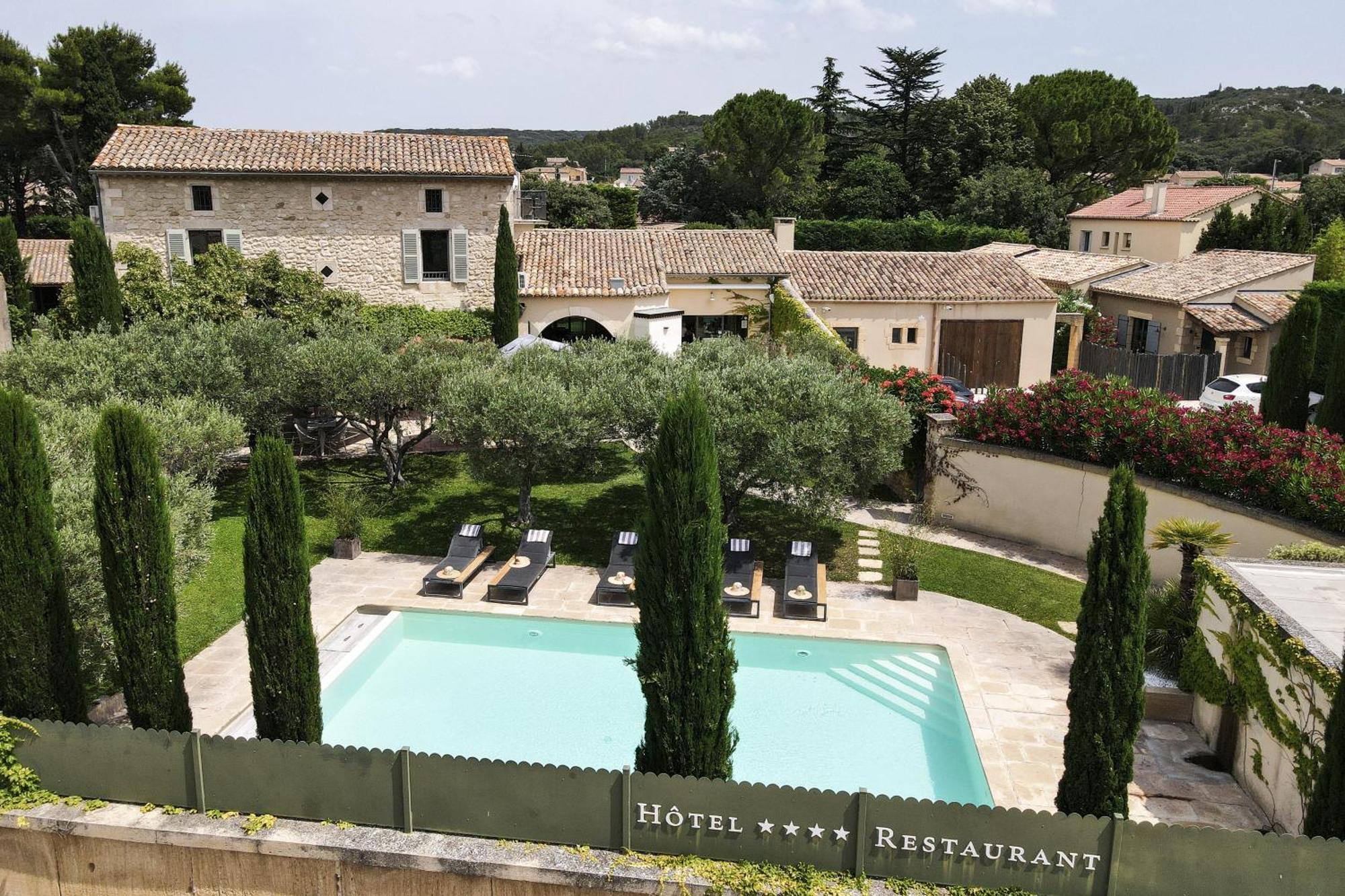 Hotel La Belle Vie Saint-Hilaire-dʼOzilhan Exteriér fotografie