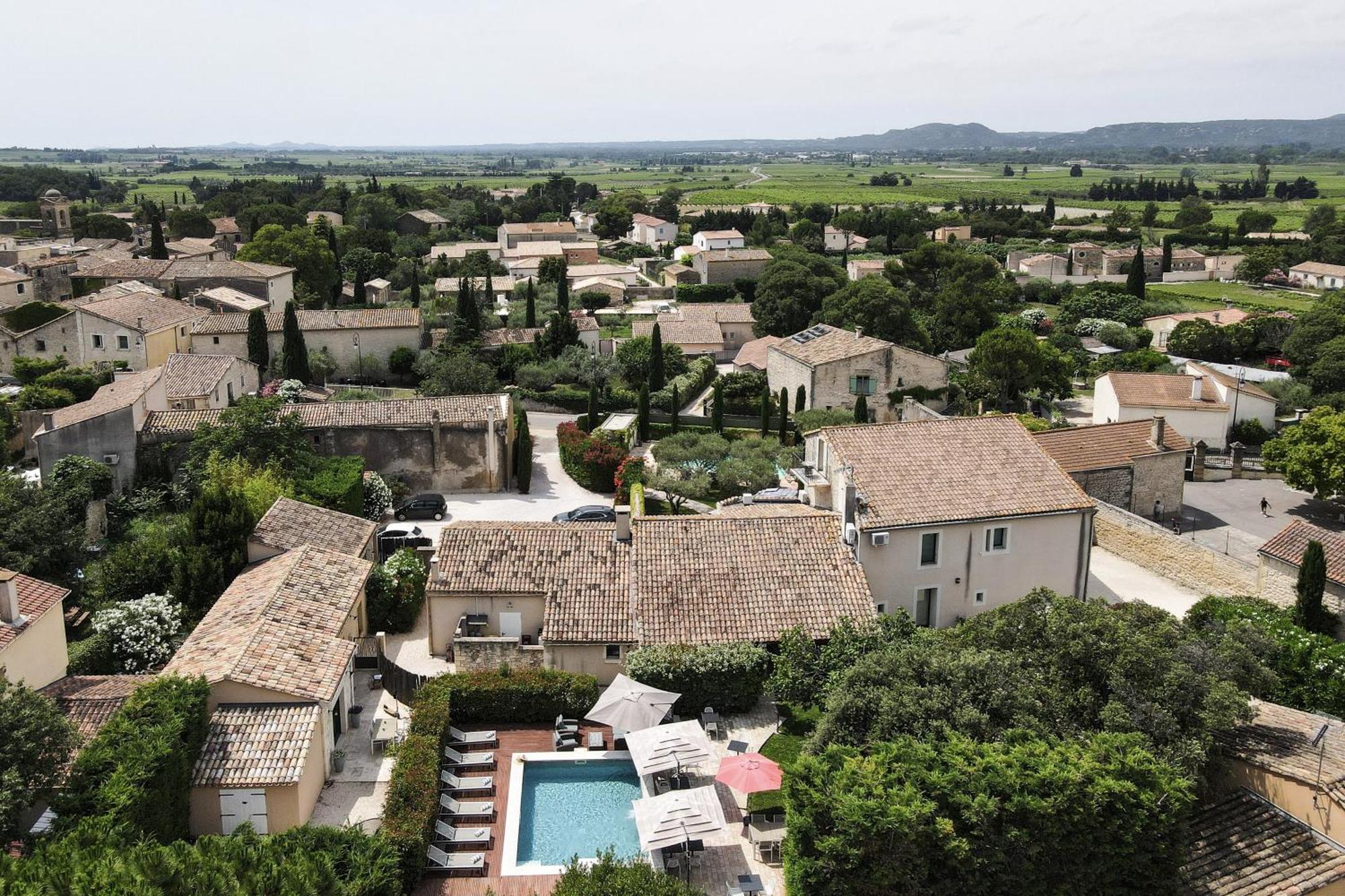 Hotel La Belle Vie Saint-Hilaire-dʼOzilhan Exteriér fotografie